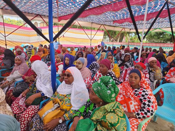 Cérémonie d'inauguration du réseau eau potable AJOUAN